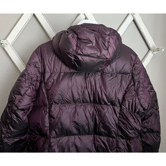Eddie Bauer EB550 Women’s XXL Luna Peak Hooded Down Puffer Parka Jacket - Purple - Picture 9 of 10